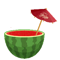 Watermelon Seltzer Sticker by flordecana