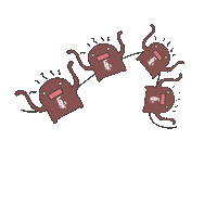 度菇13咦的茶水間 Sticker