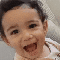 euamotrico rindo tricô blogbyday bebê GIF