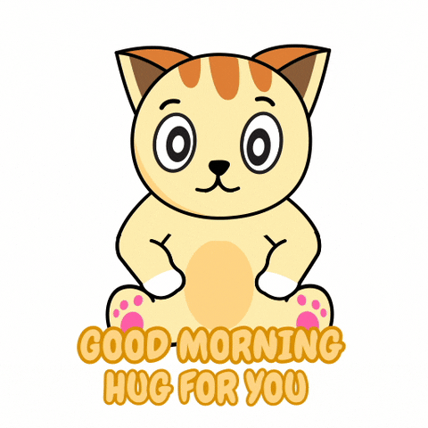 Good Morning Hug GIF by My Girly Unicorn & friends