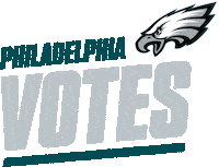 Voting Philadelphia Eagles Sticker by NFL