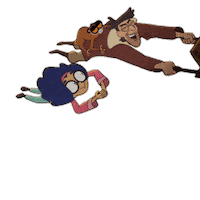 Flying Lets Go Sticker by The Lonely Island