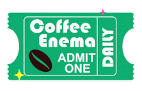 Enema Sticker by Guided by Light Art