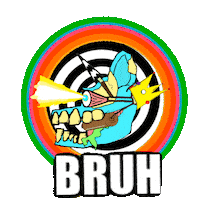 Bro Lunicorn Sticker