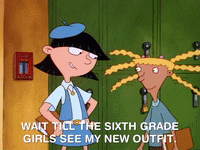 hey arnold nick splat GIF