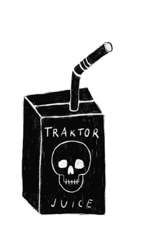 skull juice Sticker by Traktor
