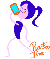 Practicetime Sticker by Mr. Pichón