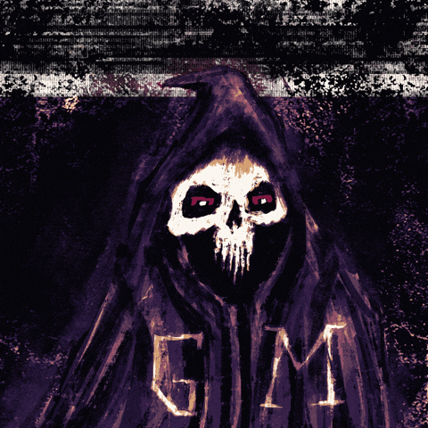 Halloween Glitch GIF