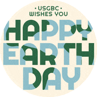 Happy Earth Day Sticker by U.S. Green Building Council