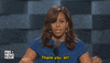Michelle Obama Thank You GIF by Election 2016
