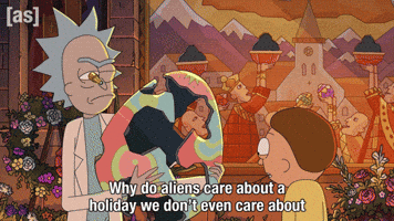 Looking At Rick And Morty GIF by Adult Swim