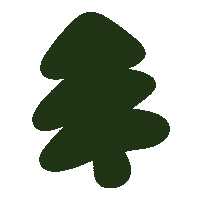 Pine Tree Plant Sticker