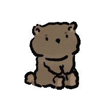 nllove sleep bear かわいい くま Sticker