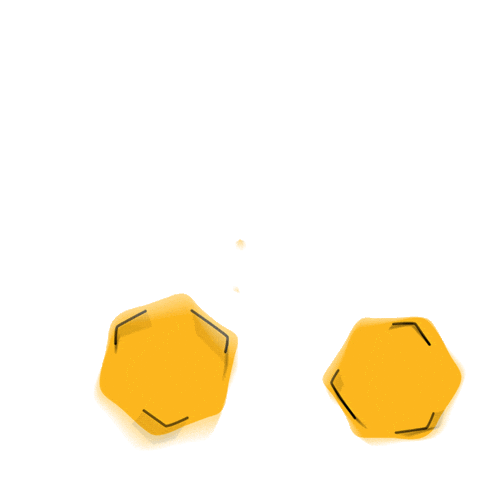 seeyamx giphyupload bee honey seeya Sticker