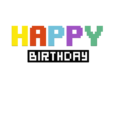 Happy Bday Sticker