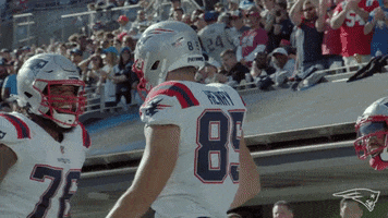 Hunter Henry Good Job GIF by New England Patriots
