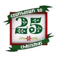 25 Days Christmas Sticker by Hallmark eCards