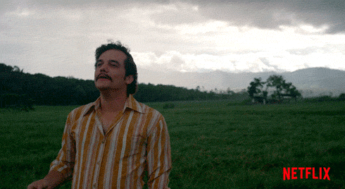 Pablo Escobar Narcos GIF by NETFLIX