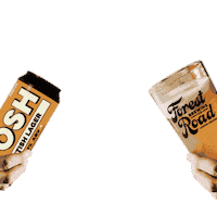 Cheers Drinking Sticker by Forest Road Brewery