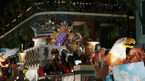 Waving Mardi Gras GIF by FOX TV