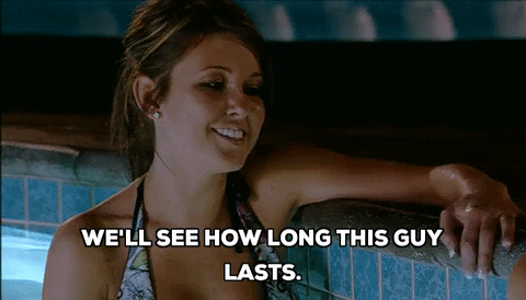 audrina patridge we'll see how long this guy lasts GIF by The Hills