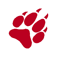 SulRossState paw print go lobos sul ross state university srsu Sticker