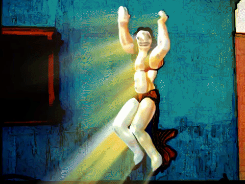 MFDtheArtist giphyupload art trippy weird GIF