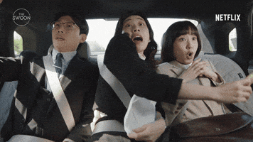 Shocked Korean Drama GIF by Netflix K-Content