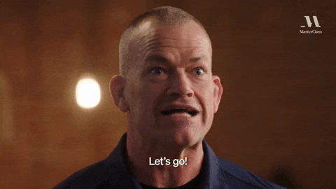 Awesome Lets Go GIF by MasterClass