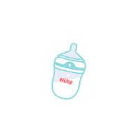Baby Milk Sticker by Nuby USA