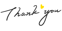 Typography Thanks Sticker