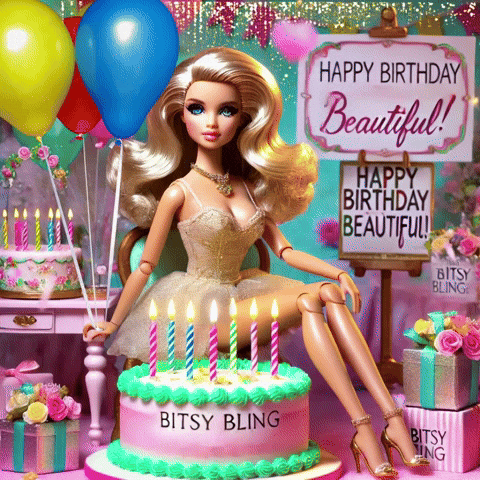 Birthdaycelebration Fashiondoll GIF