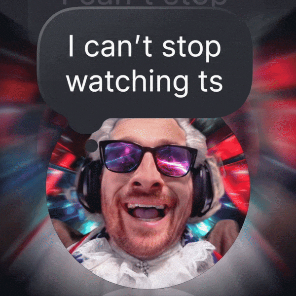 Cant Stop Watching GIF