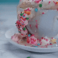 coffee unicorn GIF by HelloGiggles