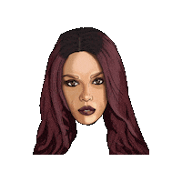 Chica Rostro Sticker