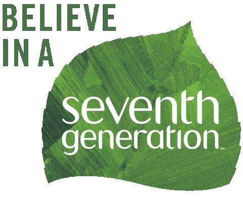 Green Sticker by Seventh Generation