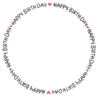 Birthday Circle Sticker by しまみほ