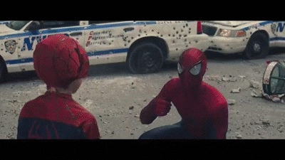 the amazing spiderman GIF
