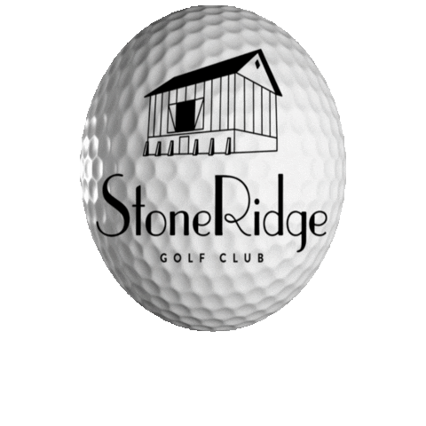 stoneridgegc golf golfing golf ball stoneridge Sticker