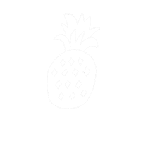 2828akko tropical pineapple パイナップル akko38 Sticker