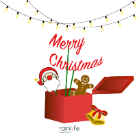 Happy Christmas Sticker by Ranlife