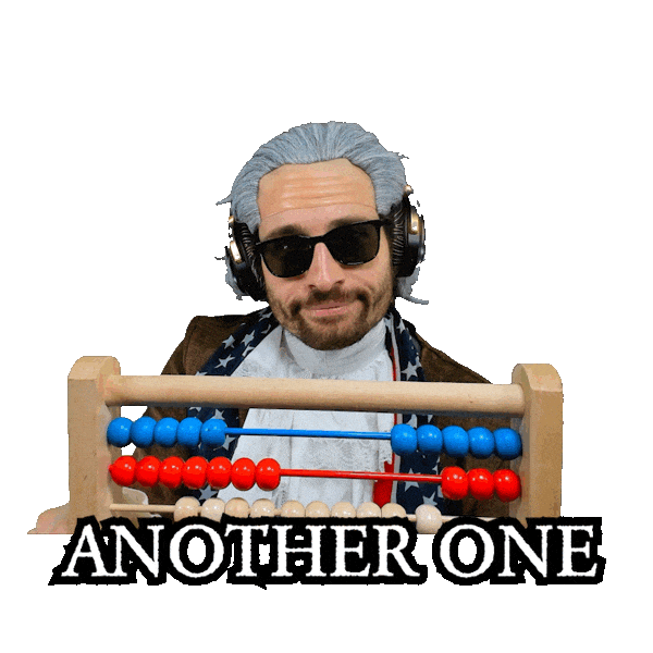 Adding Up Another One Sticker