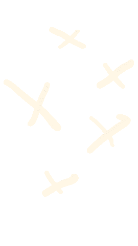 Illustration Cross Sticker by YAZIO