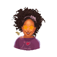 Black Girl Smile Sticker by There are stories longing to be told...