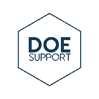 doesupport logo social media canva virtual assistant Sticker