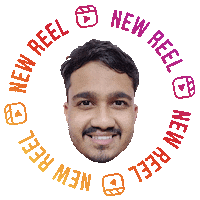 Prateek Sticker by BORN ON INSTAGRAM