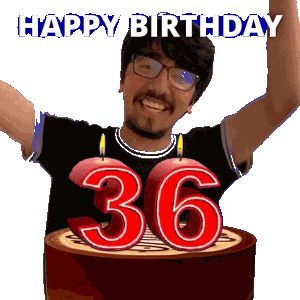 Happy 36Th Birthday Sticker