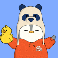 Happy Lets Go GIF by Pudgy Penguins