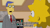 Scared Lisa Simpson GIF by The Simpsons