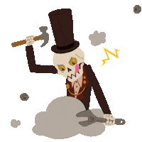 Working Fran Bow Sticker by Killmonday Games